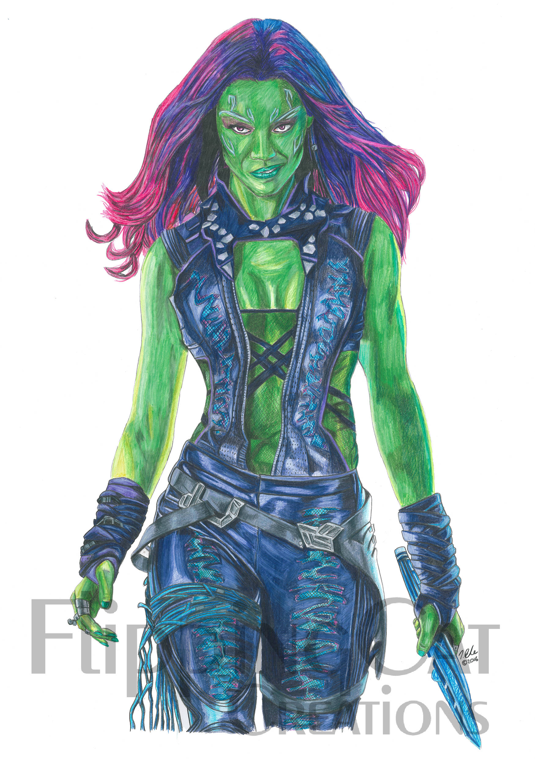 Gamora - FlippingCat Creations