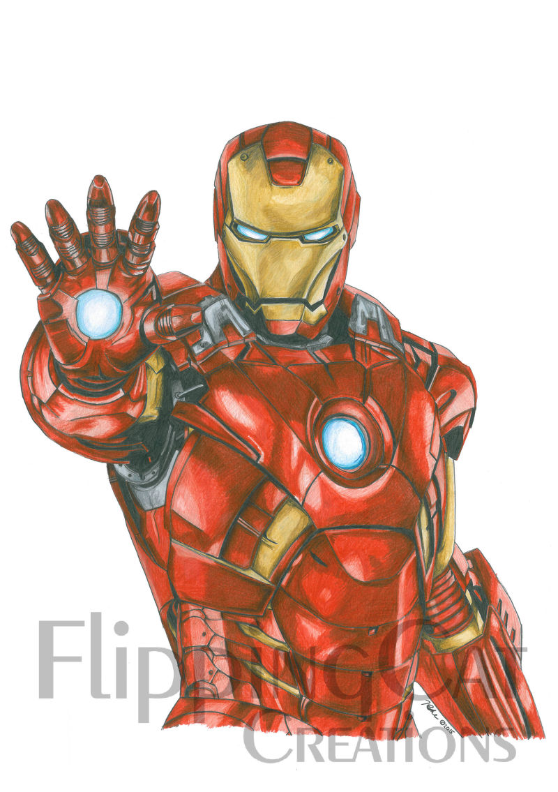 Iron Man - FlippingCat Creations