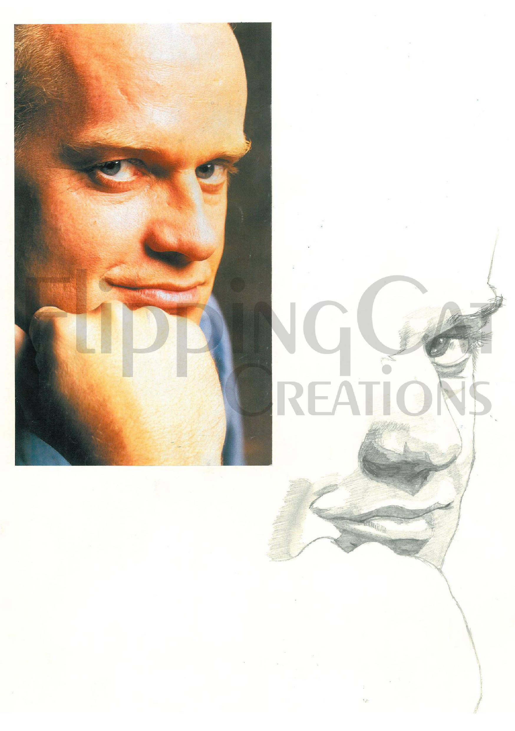 Kelsey Grammer Study - FlippingCat Creations