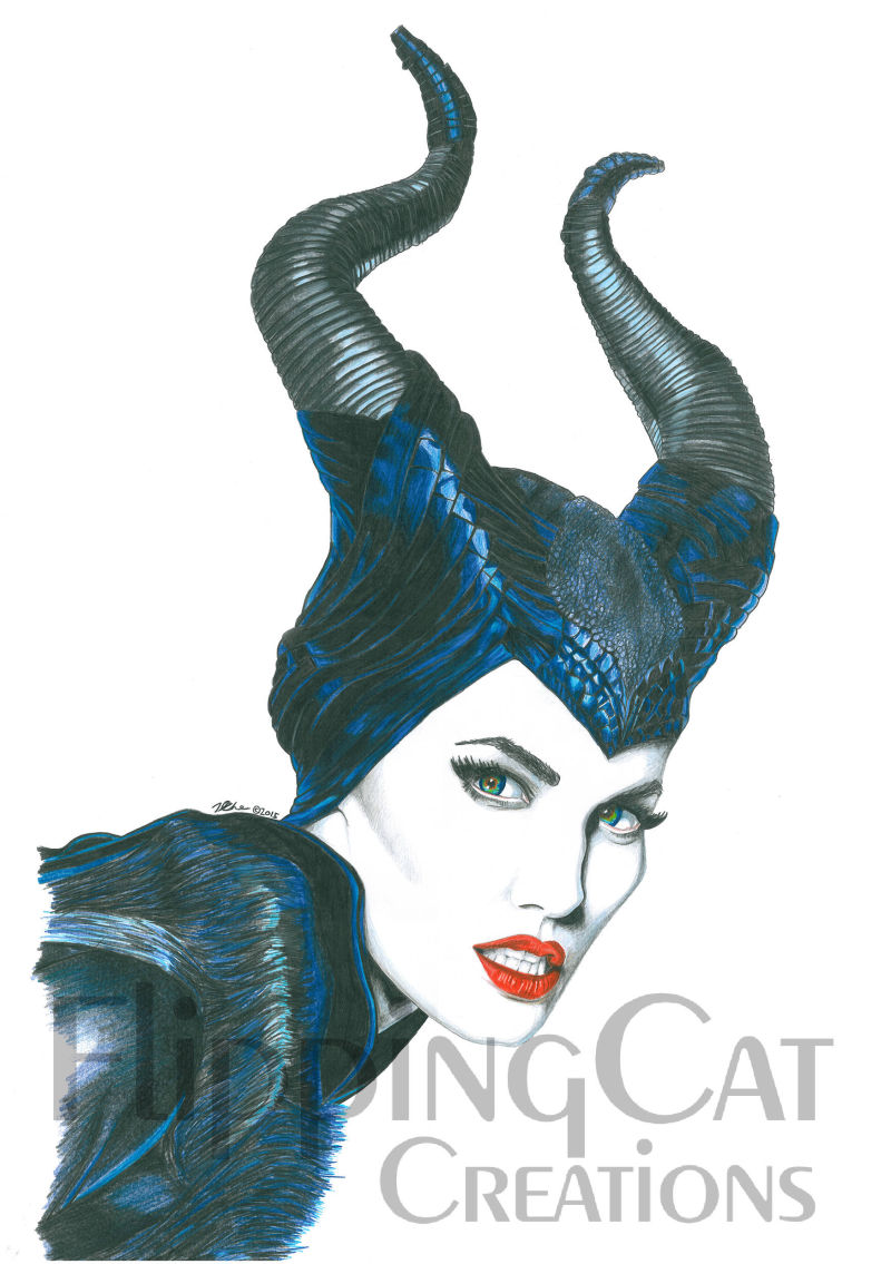 Maleficent - FlippingCat Creations