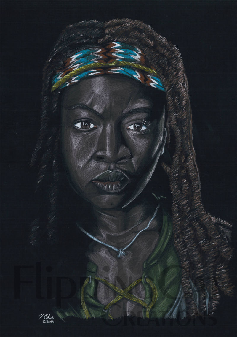 Michonne - The Walking Dead - FlippingCat Creations