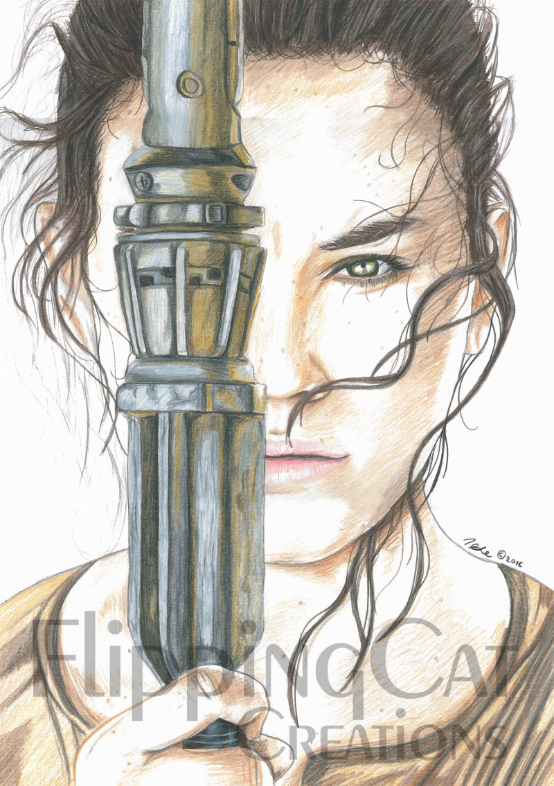 Rey - Star Wars - FlippingCat Creations