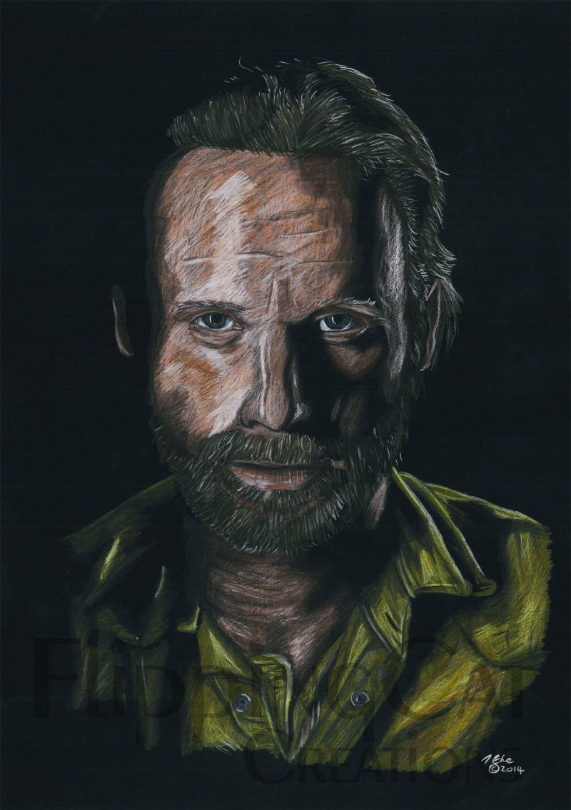 Rick Grimes - The Walking Dead - FlippingCat Creations