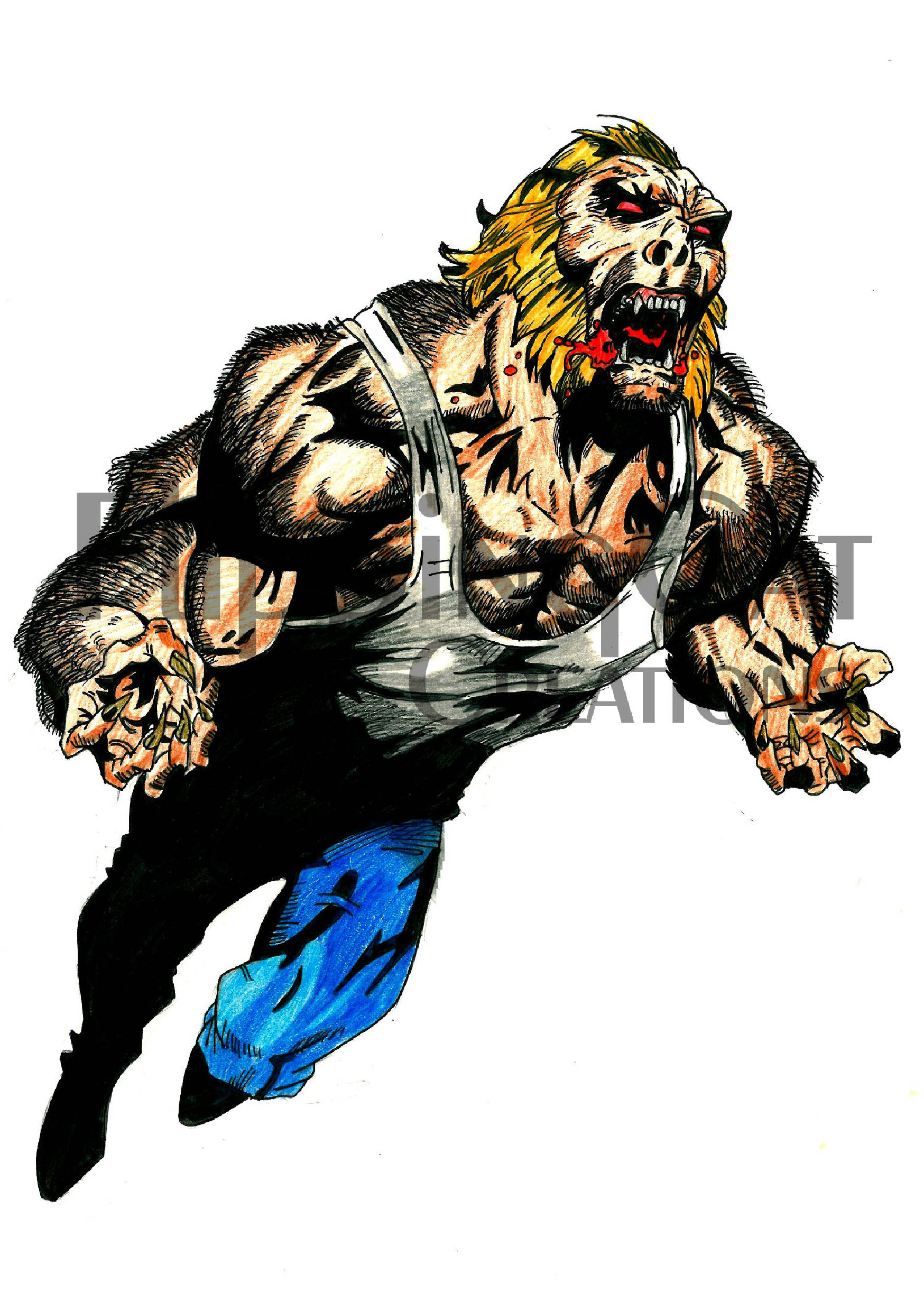 Sabretooth - X-Men - FlippingCat Creations