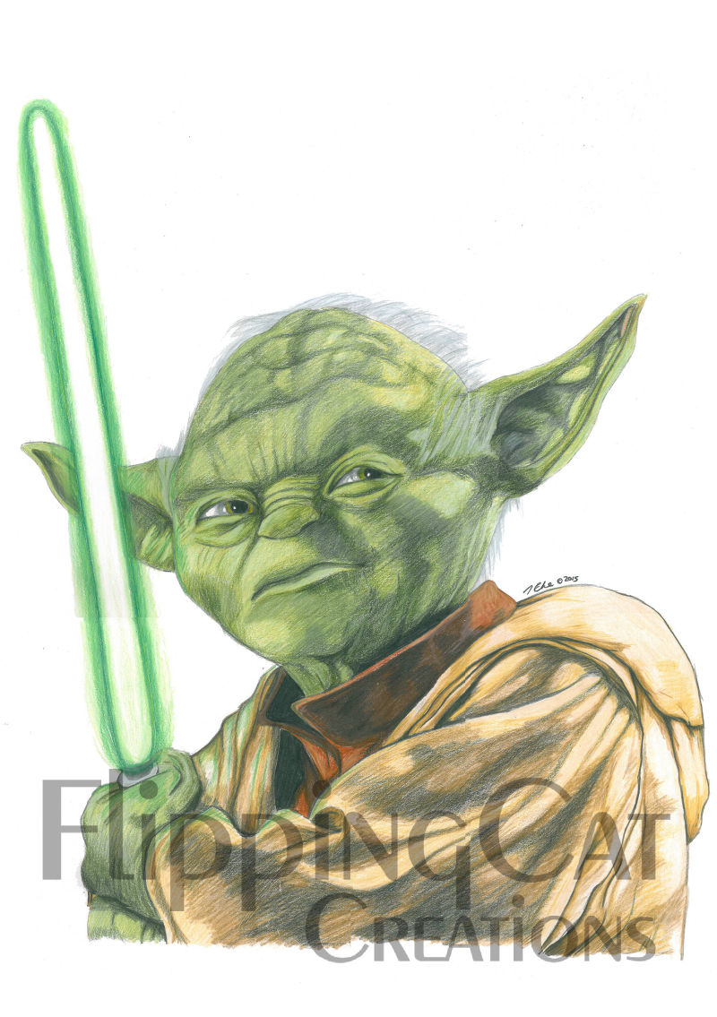 Yoda - Star Wars - FlippingCat Creations